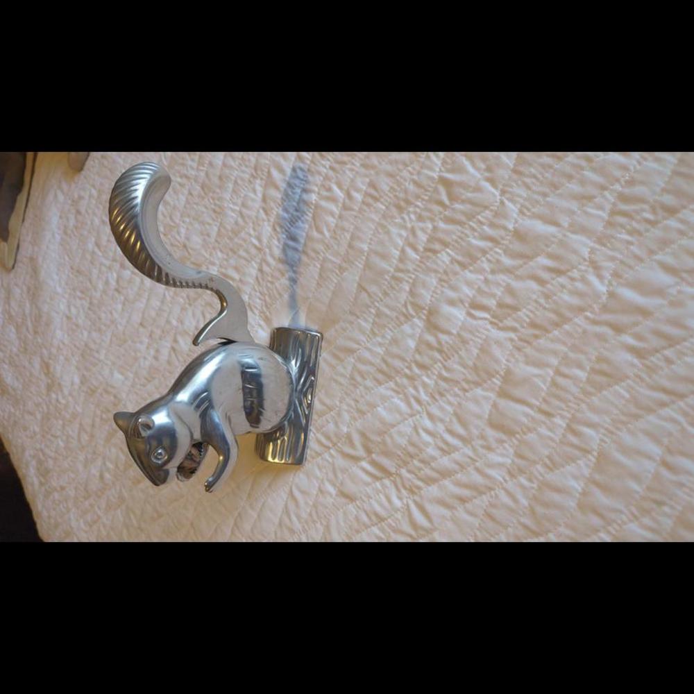 Silver Pewter Style Nut Cracker